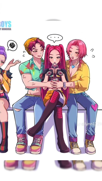 kpop demon hunter 😘#anime #kpopdemonhunters #zoey