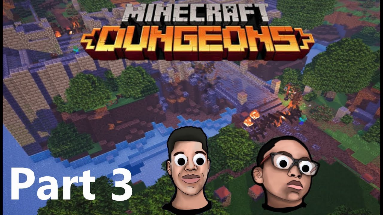 Minecraft Dungeons Walkthrough Part 3 Cacti Canyon (Nintendo Switch) co ...
