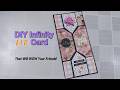 Transform Your Eid With This Incredible Foldable Infinity Card DIY! Geometric Paper Craft #eidcard