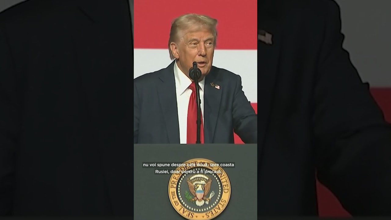Donald Trump și amenință pe ruși cu submarine nucleare