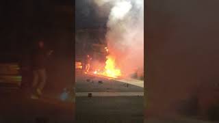 Rogue Firework Causes Explosion in Vegas Garage