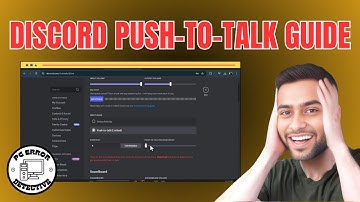 How to Turn ON or Turn OFF Push to Talk in Discord on PC - Quick Tutorial