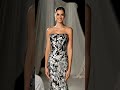 Women's Elegant Strapless Sequin Floral Long Party Dress - Contrast Color Random Pattern, Stretch…