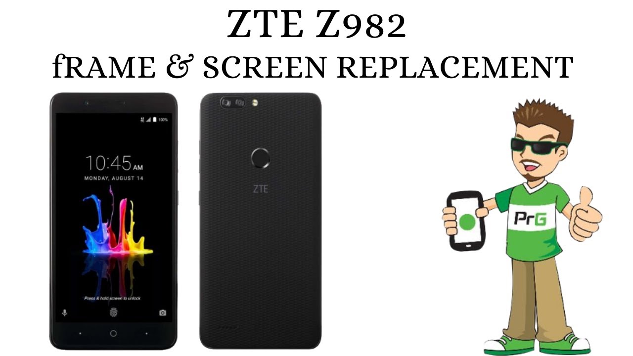 ZTE Z982 LCD/Frame Replacement Guide