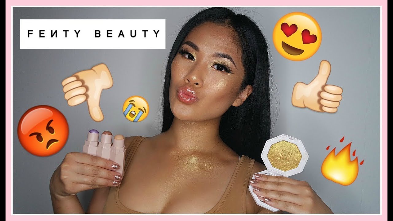 HONEST REVIEW & FIRST IMPRESSION ON FENTY BEAUTY ~ ling.kt