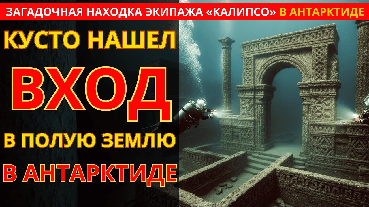 Что Заставило Команду Кусто Бежать Из Антарктиды?