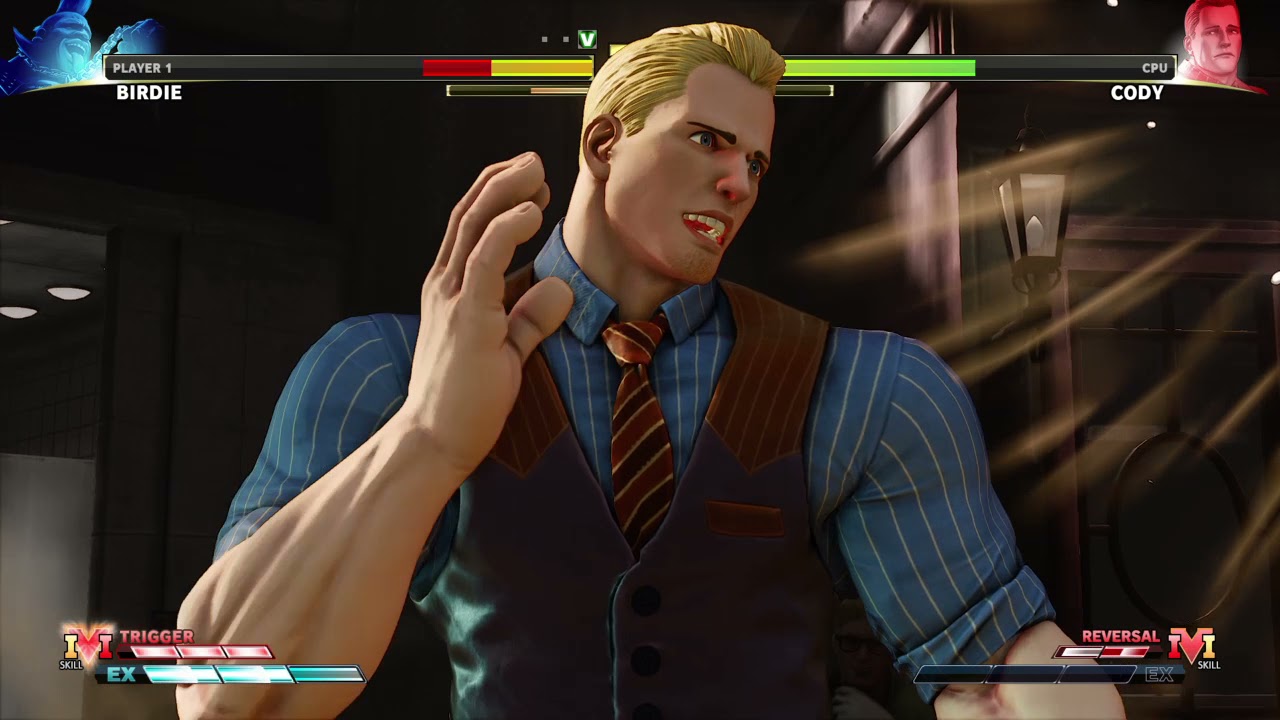 STREET FIGHTER V Birdie vs Cody