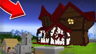 Огромный Дом Монстр Появился В Моей Деревне В Майнкрафт Топовский Minecraft