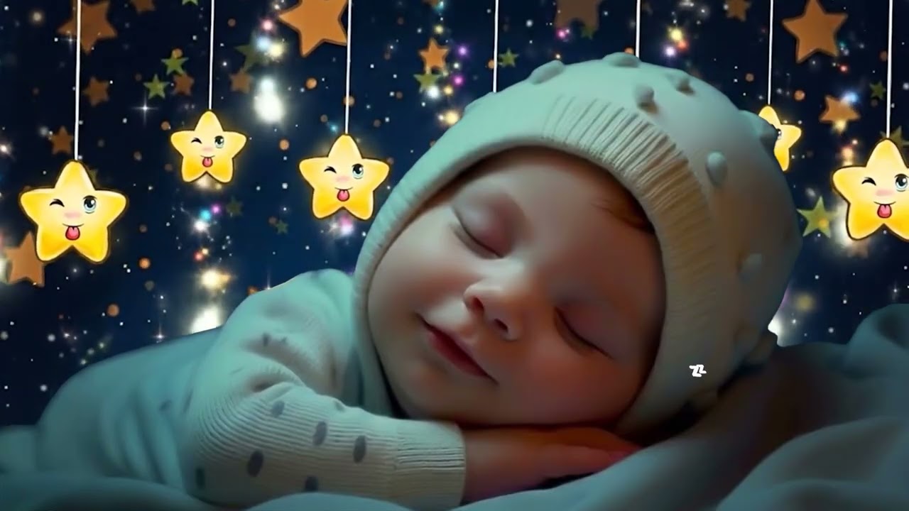 Mozart & Brahms Lullaby for Deep Baby Sleep 🌙 Soothing Baby Sleep Music 💤 Sleep Instantly