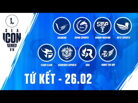 CES vs. RSG | VGM vs. FL | SGP vs. BTS | DV vs. SBTC | ICON SERIES SEA - TIỀN MÙA GIẢI 2021