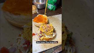 Most Unique Pizza Burger??|| Indian Street Food