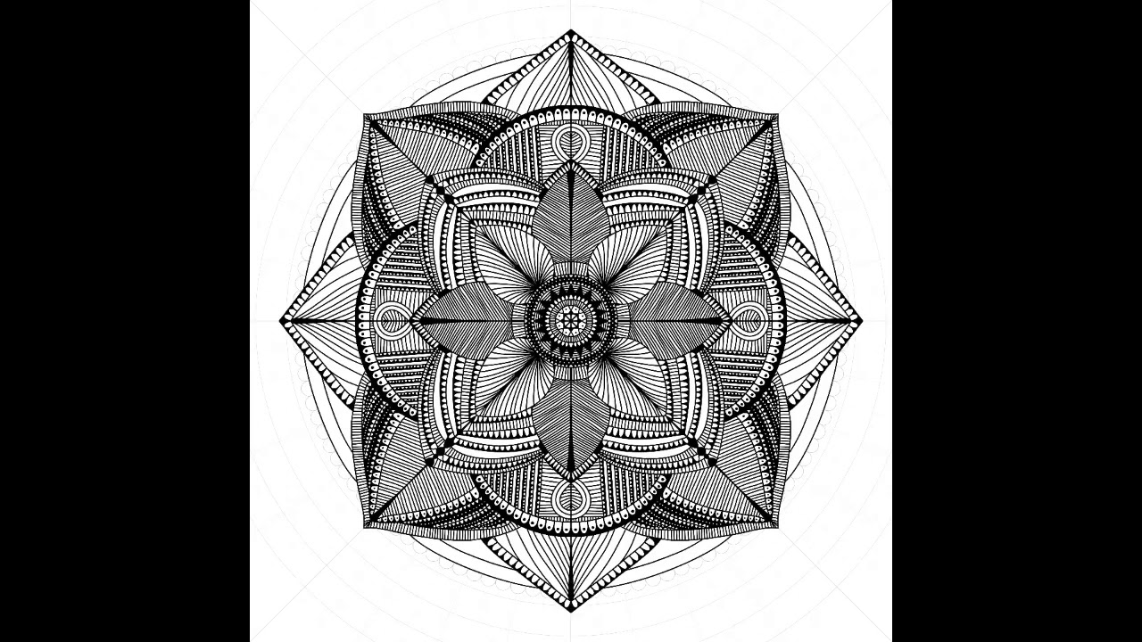 Mandala drawing procreate YouTube