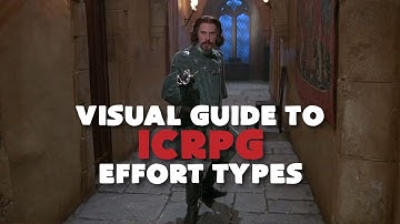 A Visual Guide to ICRPG Effort #icrpg