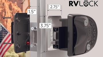 RVLOCK V4 – The Best Keyless Entry Upgrade for Your Camper?