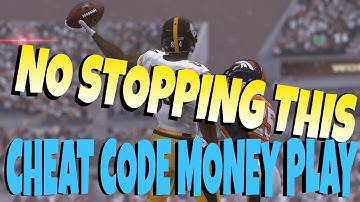 IMPOSSIBLE TO STOP GLITCH PLAY! 2 INSTANT OPEN ROUTES IN 1 MONEY PASS PLAY! MADDEN 18 BEST STEELERS