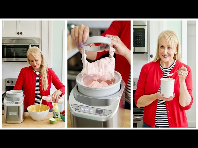 How To Make Homemade Ice Cream In An Electric Ice Cream Maker - SueBee  Homemaker