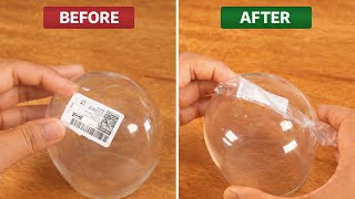 Full Stubborn Price Tags Gone in Seconds! How to Remove Labels Without Residue! Guide