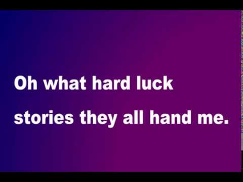 Bye Bye Blackbird sing along with lyrics