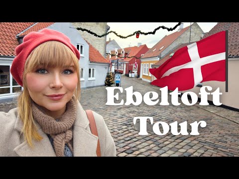 Soft Spoken Ebeltoft Christmas Tour 🎄 Cozy Danish Winter Walk | ASMR Denmark Travel