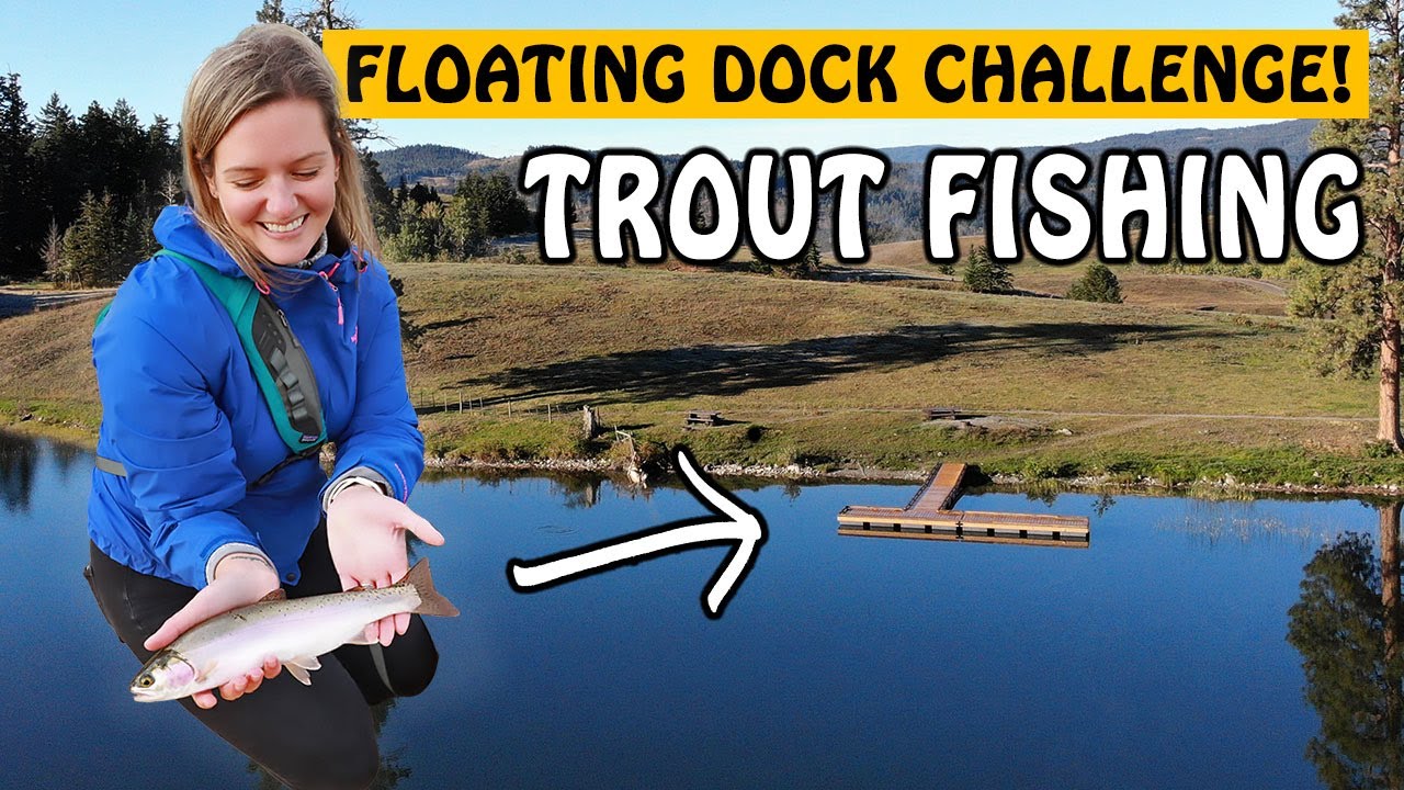 Можно ли поймать БОЛЬШУЮ ФОРЕЛЬ с плавучих доков? | Рыбалка на удочку