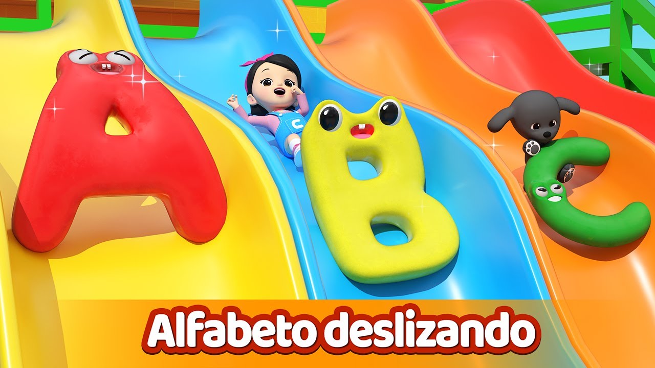 Alfabeto deslizando l Canción ABC