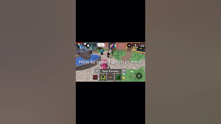 How to speed glitch in mm2 #roblox #shorts #short #mm2