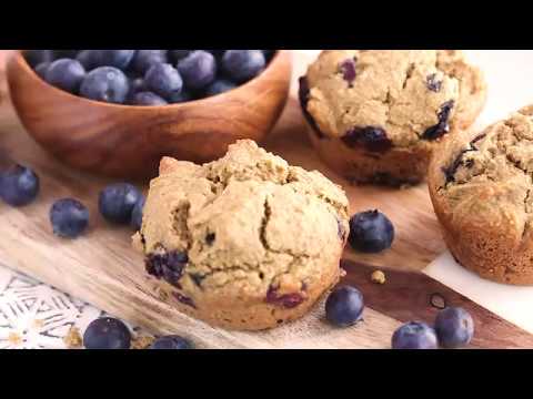 The Best Healthy Blueberry Oatmeal Muffins