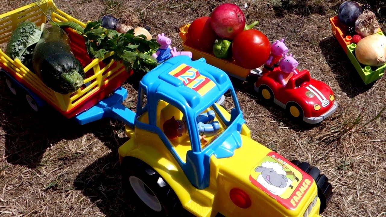 Prasátko Peppa, ovoce a zelenina, Peppa Pig