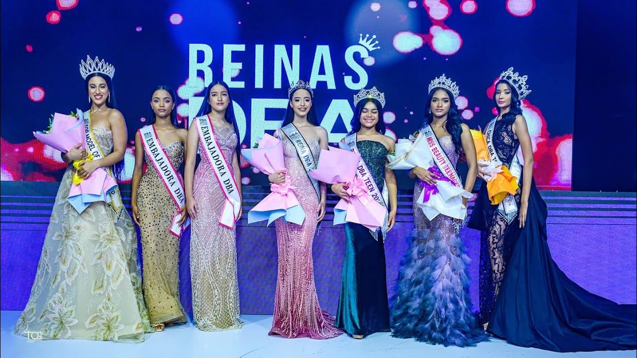 GRAN FINAL REINAS DBA 2025 | DBA FASHION SHOW #dominicanbeautyacademy 