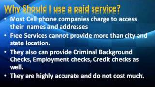 Cell Number Lookup free - get name and address screenshot 2