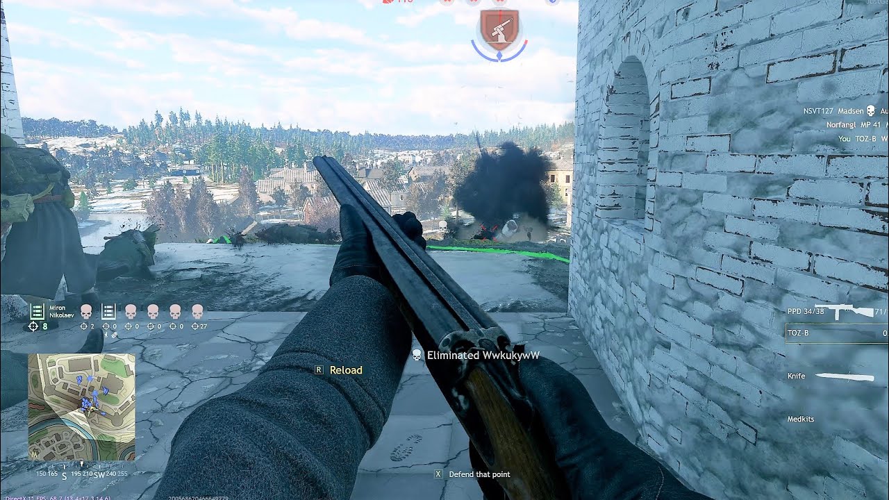 ENLISTED Gameplay - BATTLE FOR MOSCOW - CLOSED BETA TEST [1440p 60FPS]