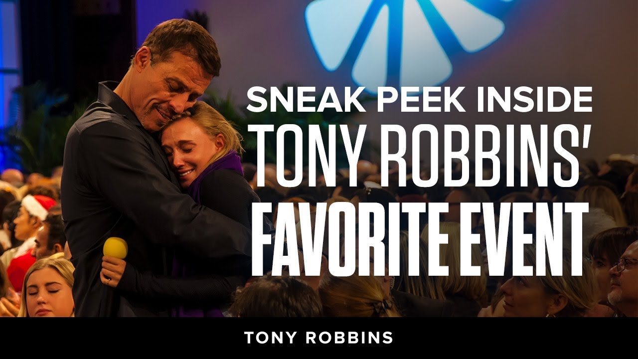 Sneak Peek Inside Tony Robbins' Favorite Event Tony Robbins Podcast