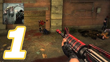 MAD ZOMBIES : Offline Zombie Games - Gameplay Walkthrough Part 1 - Zombie Killer (Android)