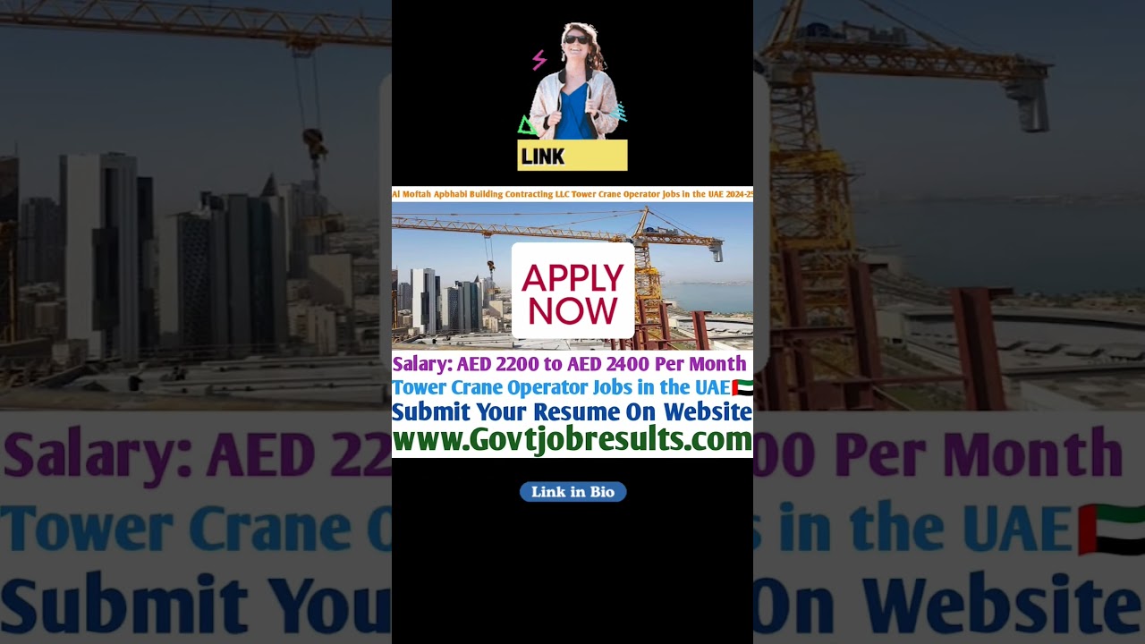 Tower Crane Operator jobs in UAE 