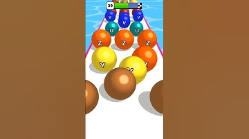 A-Z RUN - All level gameplay walkthrough||(Android, iOS)#shorts #short