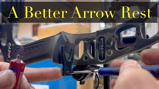 I Fixed my Sons Compound Bow Arrow Rest (with the machine shop)