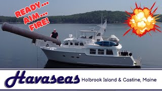 Holbrook Island &amp; Castine, Maine / MV Havaseas Nordhavn 50