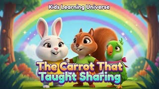The Carrot That Taught Sharing 🥕 | Heartwarming Kids Moral Story | Learn to Share