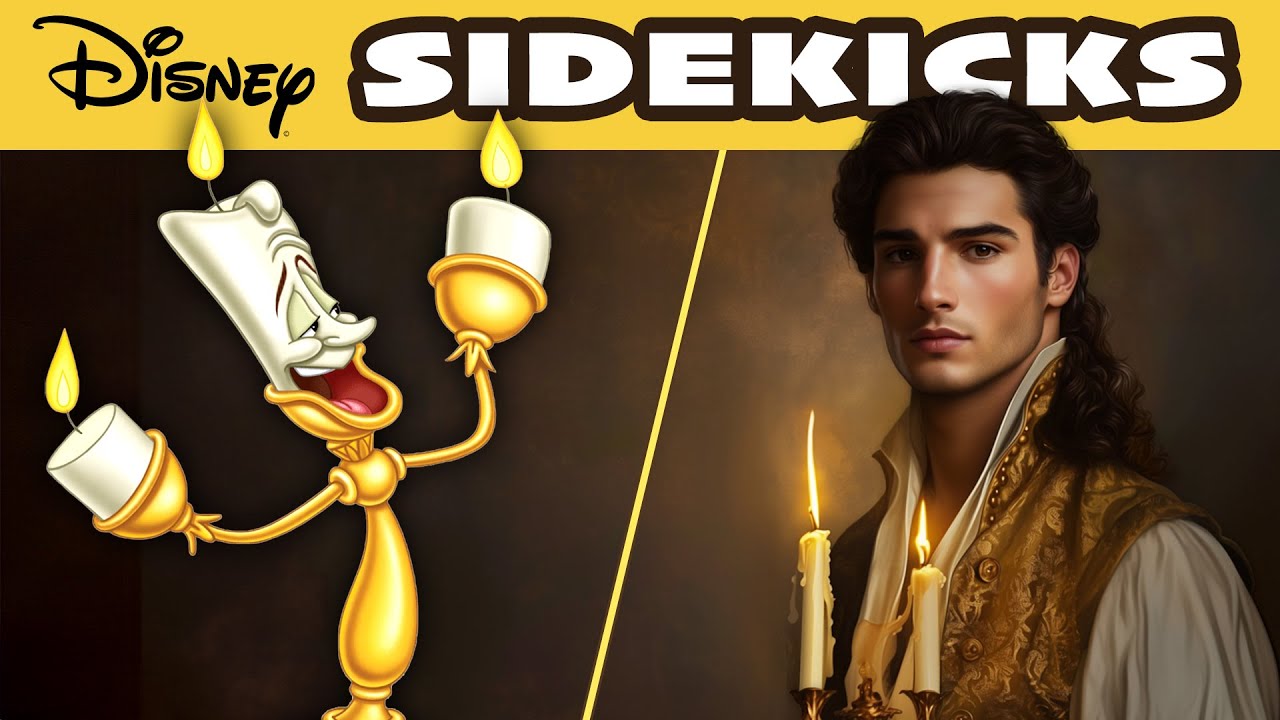 Disney SIDEKICK Characters Quiz Challenge! Guess Who & Transform Them TO REAL LIFE!