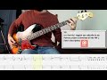 Linkin Park - What I&#39;ve Done BASS COVER + PLAY ALONG TAB + SCORE