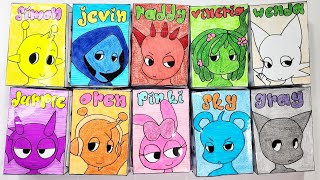 Paper Diy The Best Sprunki Blind Box Unboxing How To Draw Sprunki