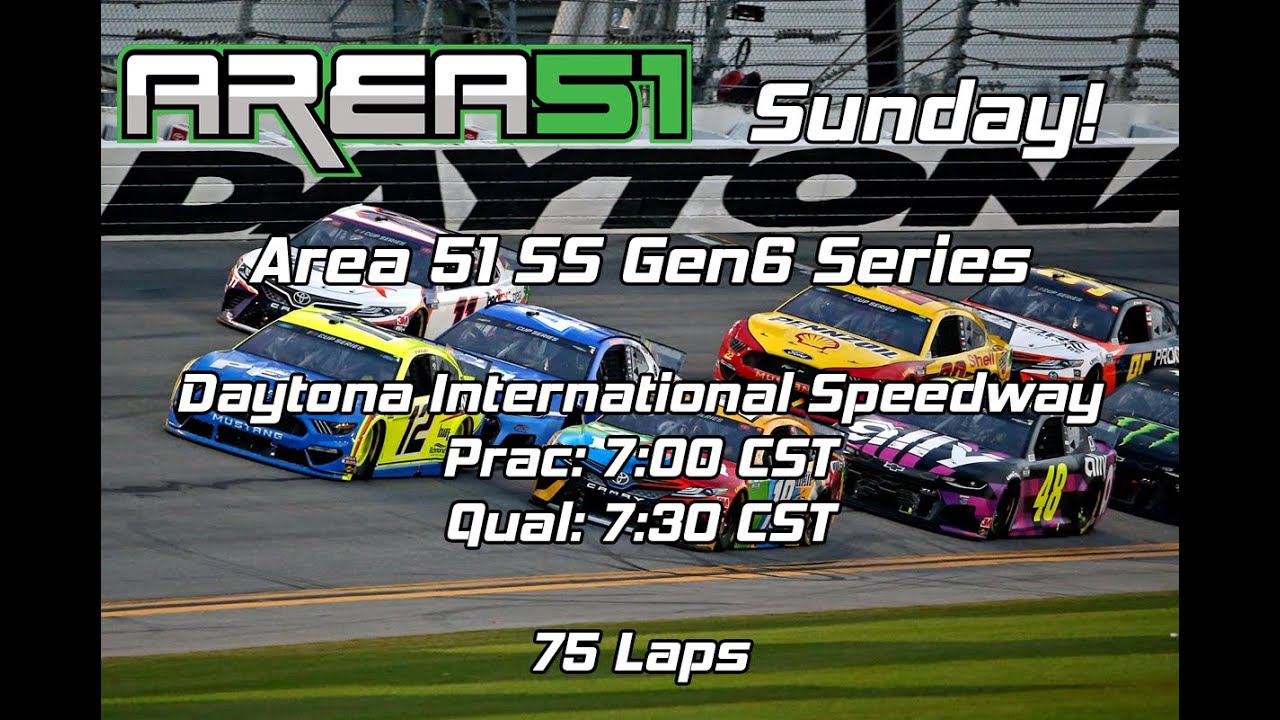 Area 51 Racing League - Sunday Gen6 SS Series - YouTube