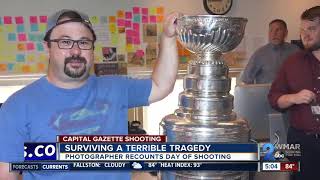 Surviving a tragedy, photographer recounts Capital Gazette shooting