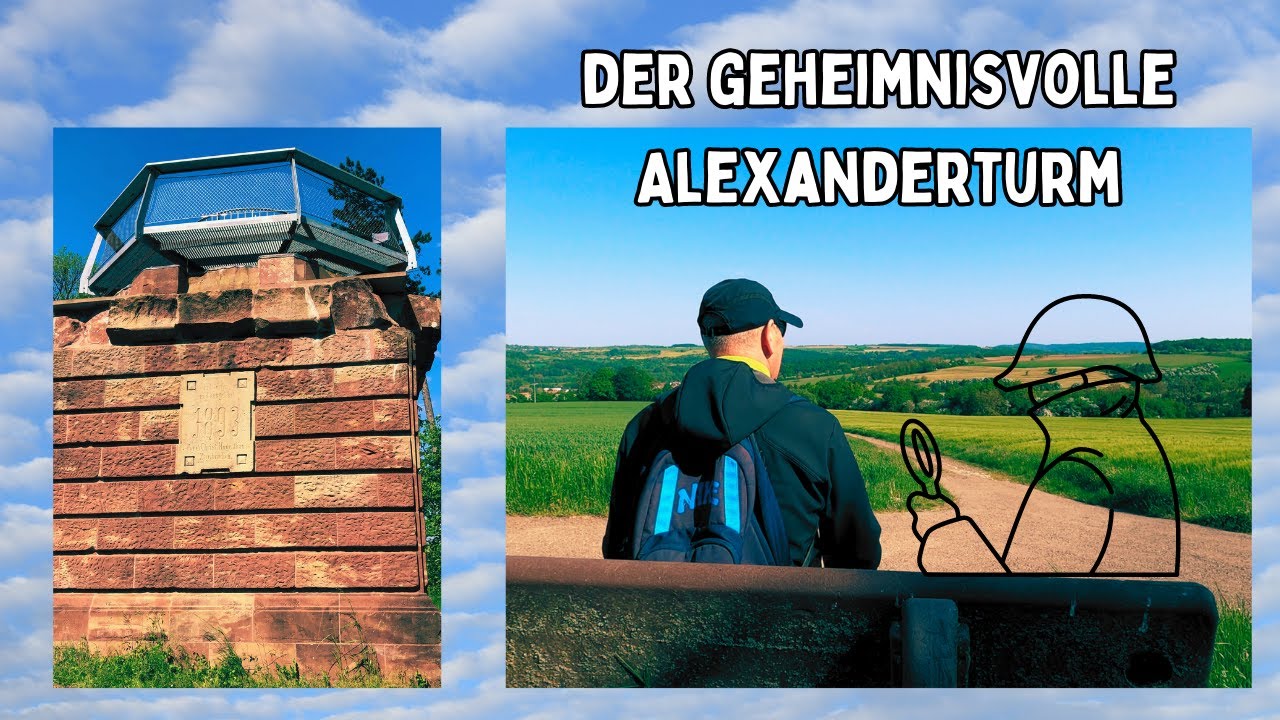 Rund um den Alexanderturm - Eine Wanderung im Bliesgau / Saarland