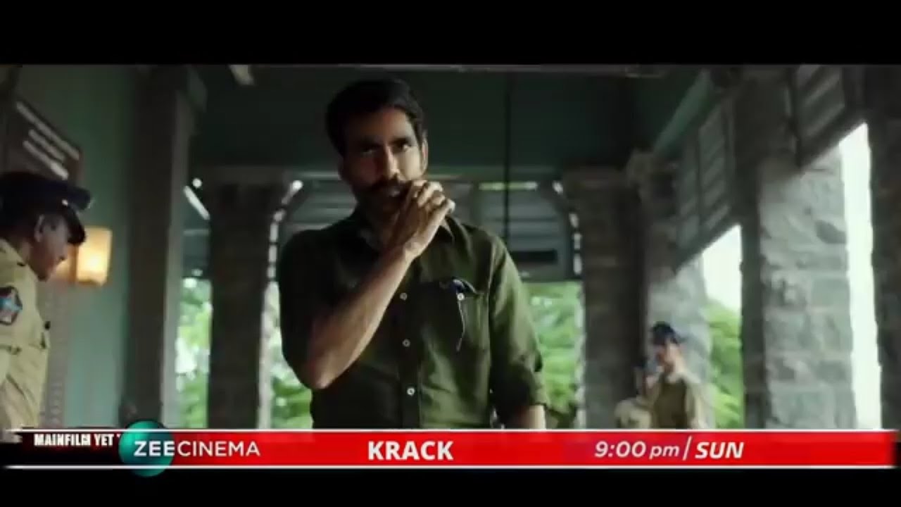 Krack movie | Zee Cinema | World TV Premiere | Krack Hindi Dubbed Movie | Ravi Teja Varalaxmi |