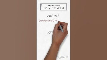 Math tricks -  Square Root Trick #2 - Simplification Tricks! #mathtricks  #squareroot #mathshorts
