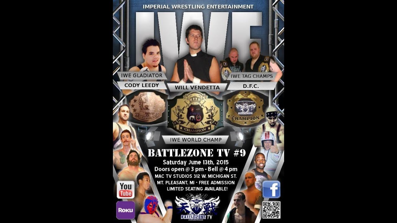 Imperial Wrestling Entertainment: IWE BattleZone TV Episode 9