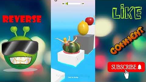 Forward vs Reverse Gaming in Squeezy Girl  | All Levels Gameplay(Playthrough Video) Android IOS