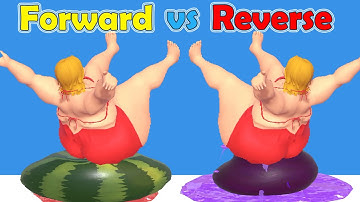 Forward vs Reverse Gaming in Squeezy Girl  | All Levels Gameplay(Playthrough Video) Android IOS