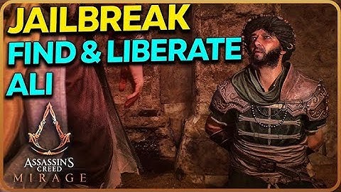 Assassin’s Creed Mirage | Jailbreak Walkthrough – Rescue Ali & Escape the Prison | Animus Sequences